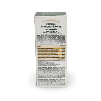 Veganer Kräutersirup Ingwer + Vitamin C: Glutenfrei & Laktosefrei