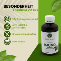 Traubenkernextrakt, Resveratrol - Kräuter Sirup für Herzkreislaufsystem, 200ml