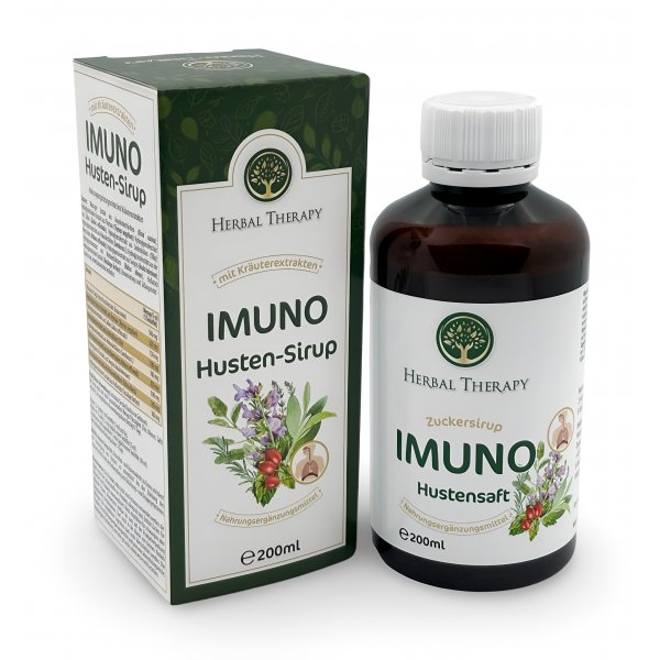 Hustensaft für Lunge & Schleimhäute, Kräutersirup gegen Hustenreiz, 200ml