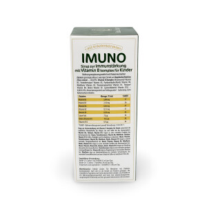Vitamin B-Komplex für Kinder für starke Abwehrkräfte - Kräutersirup, 200ml
