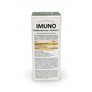 Erkältungssaft + C, gegen Grippale infekte, Hustensaft - Kräutersirup, 200ml