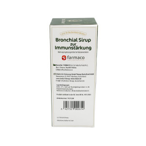 Hustensaft, Hustensirup gegen Hustenreiz, - Kräutersirup, Vegan, 200ml