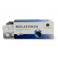 Melatonin-Tabletten, 3mg - hochdosiert, Schlafmittel  - 30 Stück