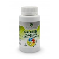 Turbo Kalzium + Magnesium + Zink + D3 für Kinder, täglicherbedarf - 60 Tabletten