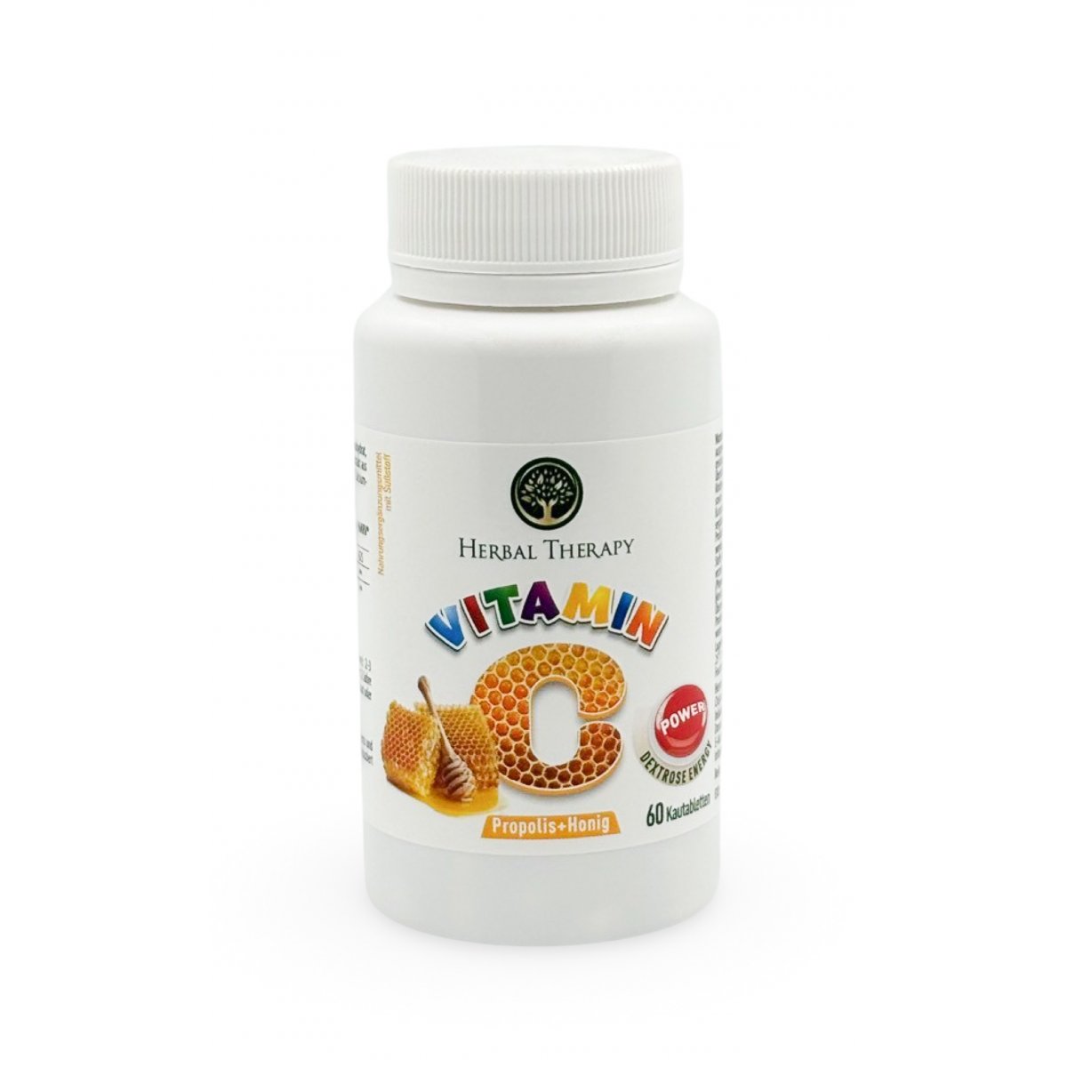 Vitamin C 100 mg mit Propolis und Honig, 60 Tabletten