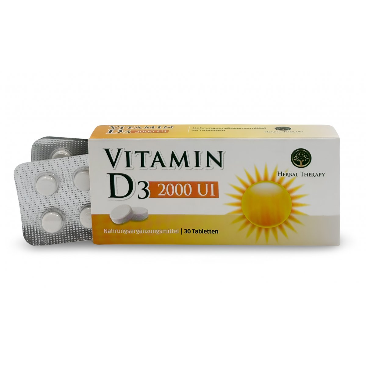 Vitamin D3, 2000 IE - 30 Tabletten