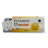 Vitamin D3, 2000 IE - 30 Tabletten